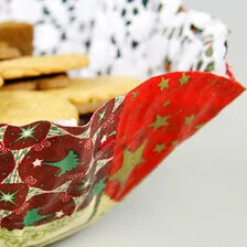 X-Syvejledning til en farverig tallerken