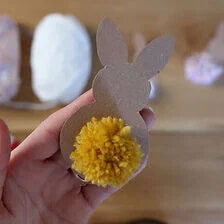 X-Påskeharer at lave med børn