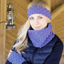 X-Hæklet pandebånd