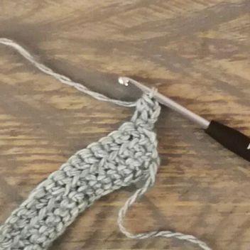 X-Halve stangmasker hækling