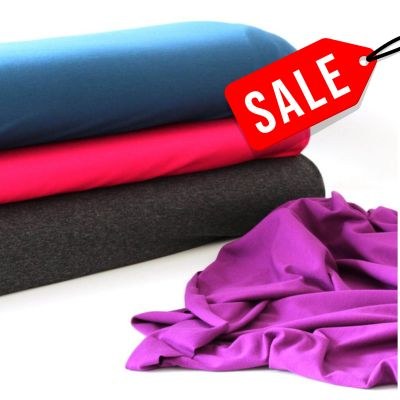 X-Nedsatte jerseystoffer