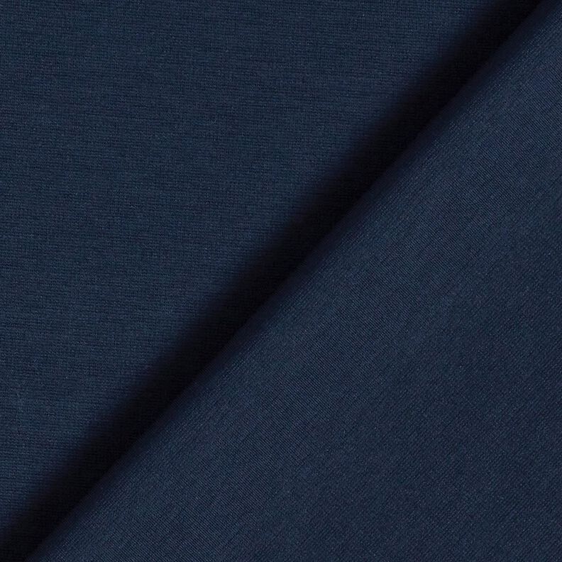 Romanit jersey ensfarvet – marineblå,  image number 3