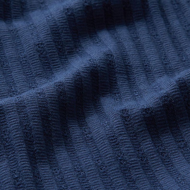 Rib-jersey strikkemønster – natblå,  image number 2