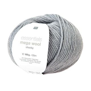 Essentials Mega Wool chunky | Rico Design – lysegrå, 