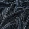 Viskosedenim med reptilmønster – sort-blå,  thumbnail number 2