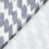 Badetøjsstof Penselstrøg – uldhvid/skiffergrå,  thumbnail number 4