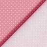 Bomuldspoplin små prikker – rosa/hvid,  thumbnail number 6