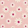 Bomuldsblanding Jersey blomster – rosé,  thumbnail number 1