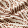 GOTS French Terry Sommersweat Zebra | Tula – lysebeige/mørkebrun,  thumbnail number 2
