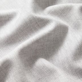 Hør-bomulds-miks sildeben – sølv, 