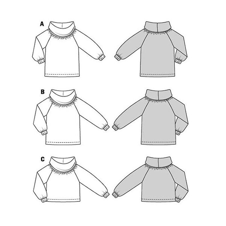 Sweater | Burda 5858 | 34-48,  image number 11