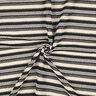 Strikstof Striber| Poppy Fabrics – sort/uldhvid,  thumbnail number 3
