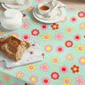Imprægneret voksdug Glade blomster | Poppy Fabrics – mint/Citrongul,  thumbnail number 8