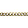 Kæde [3 mm] – gammelt guld metallisk,  thumbnail number 1