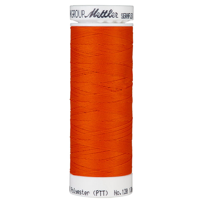 Seraflex sytråd til elastiske sømme (0450) | 130 m | Mettler – orange,  image number 1