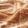 Frakkestrik ekspressivt mønster – cashew/brun,  thumbnail number 2