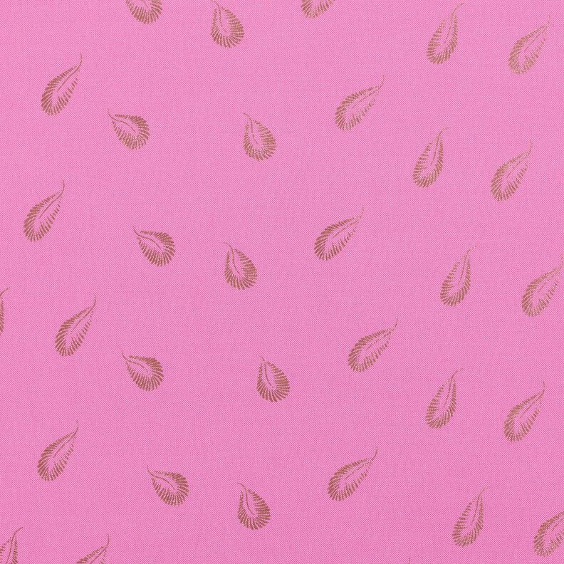 Viskosestof folietryk fjer – pink,  image number 1