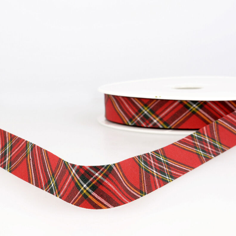 Skråbånd Skotskternet [20 mm] – rød,  image number 1
