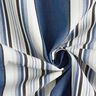 Markisestof brede og smalle striber – jeansblå/hvid,  thumbnail number 3