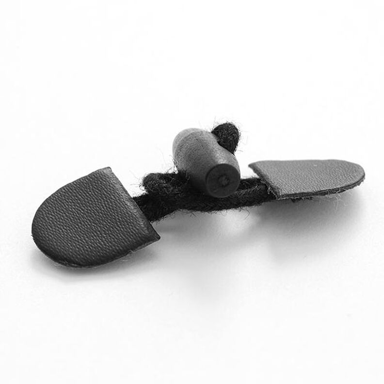 Hægte til duffelcoat [ 55 mm ] – sort,  image number 2
