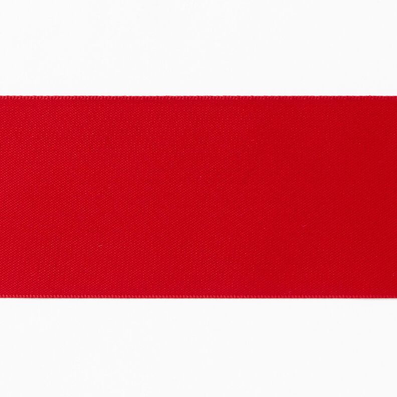 Satinbånd [50 mm] – rød,  image number 1