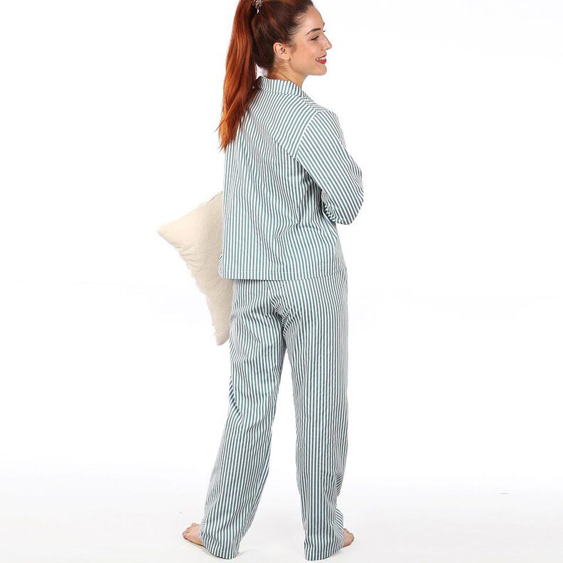 FRAU HILDA Pyjamas med kort og lang variant | Studio Schnittreif | XS-XXL,  image number 5