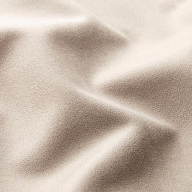 Polsterstof Ultramikrofiber læderlook – beige,  image number 2