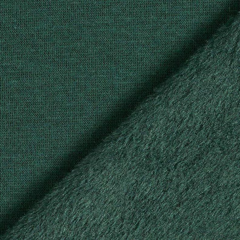Alpefleece Hyggesweat Ensfarvet – mørkegrøn,  image number 5