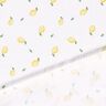 Musselin/Dobbelt-Crincle stof Akvarel citroner Digitaltryk – hvid,  thumbnail number 4