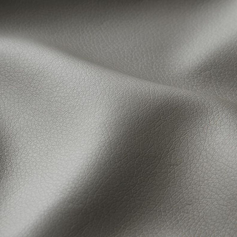 Polsterstof læderimitat naturligt udseende – grå,  image number 2