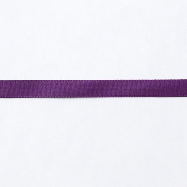 Satinbånd [9 mm] – aubergine,  image number 1