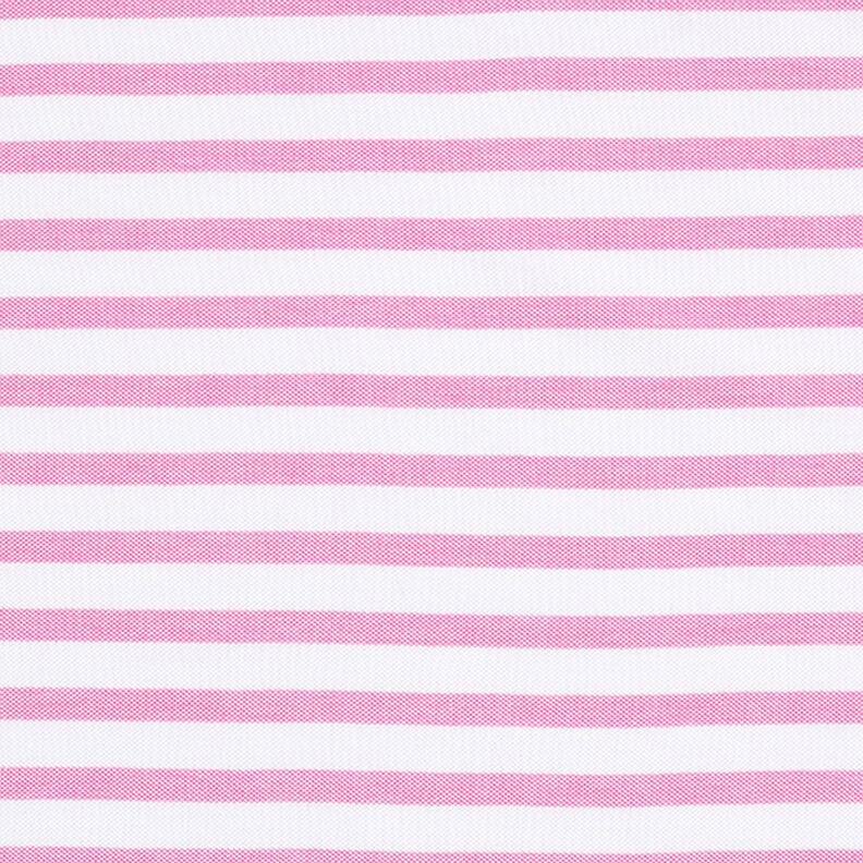Piqué jersey striber – hvid/pink,  image number 1