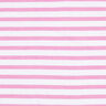 Piqué jersey striber – hvid/pink,  thumbnail number 1