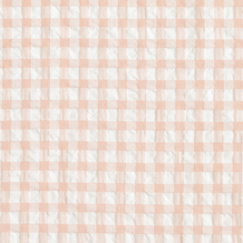 Bæk og bølge store vichytern – hvid/lys gammelrosa,  image number 1