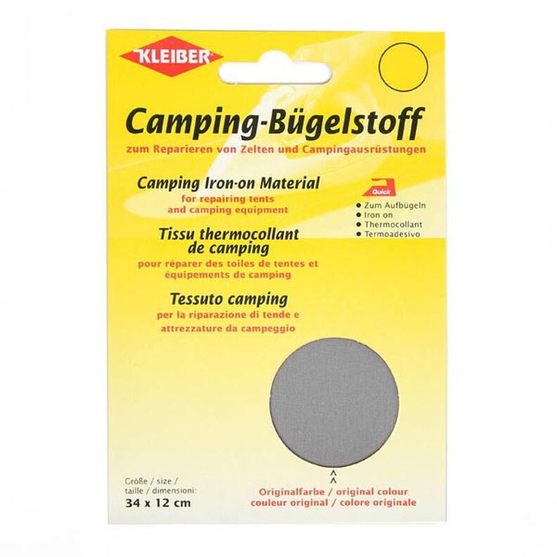 Camping-strygestof – grå,  image number 1