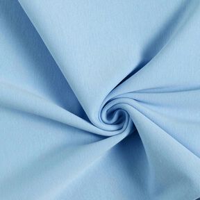 Rib stof ensfarvet – strålende blå, 