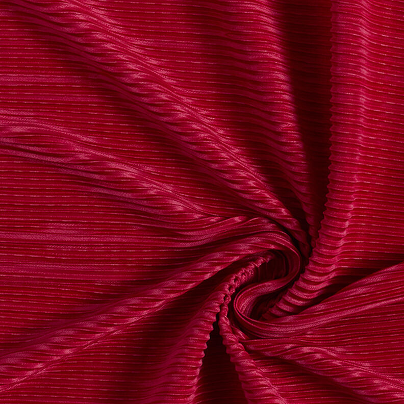 Jersey plissé – rød,  image number 3