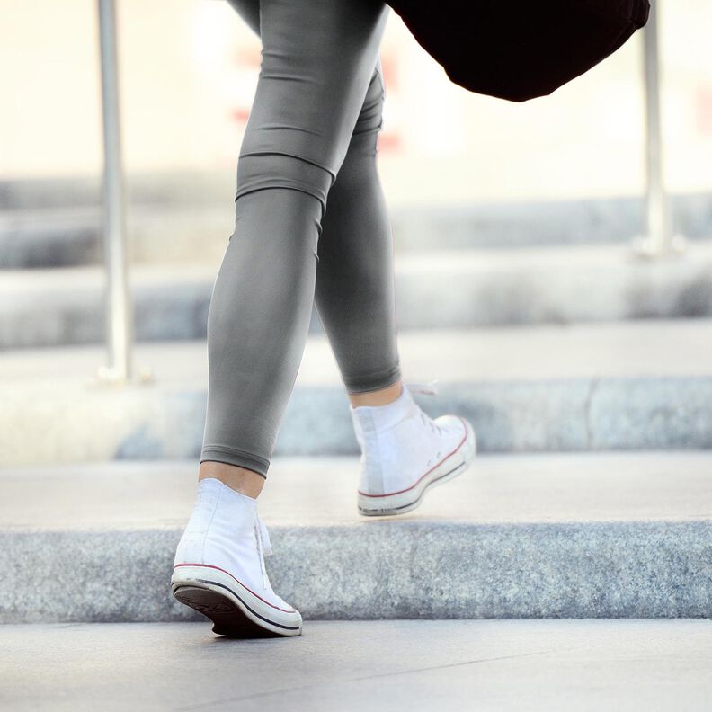 Kunstlæder med velourbagside  – grå,  image number 7