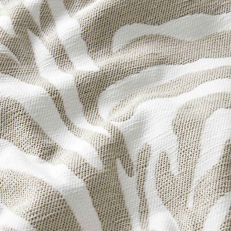 Polsterstof Jacquard zebra – anemone/natur,  image number 6