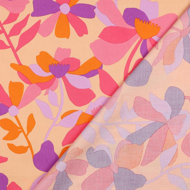 Bomuldssatin Cloverdale | Nerida Hansen – apricot/pink,  image number 4