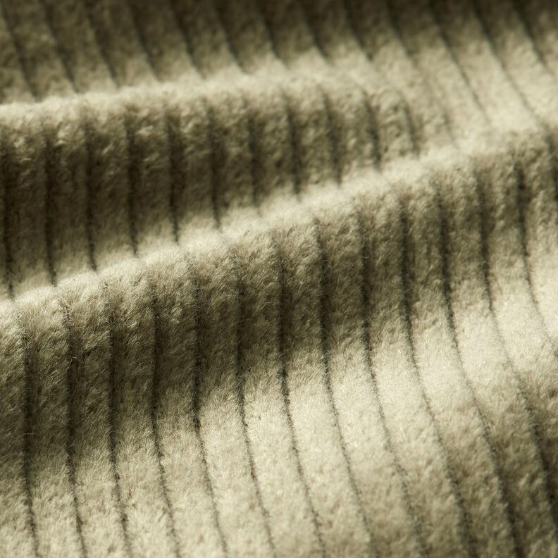 Bred fløjl stretch – olivengrøn,  image number 2