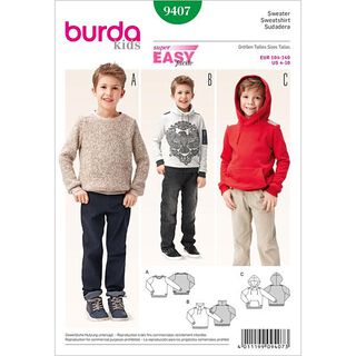 Sweater, Burda 9407, 