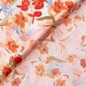 Bomuld Voile akvarel-blomsterhav digitalt print – elfenben/laksefarvet,  thumbnail number 4