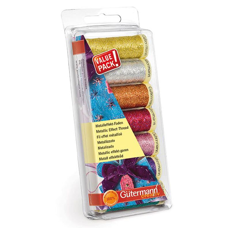 Metaleffekt-tråd (036) | 50 meter | Gütermann,  image number 3