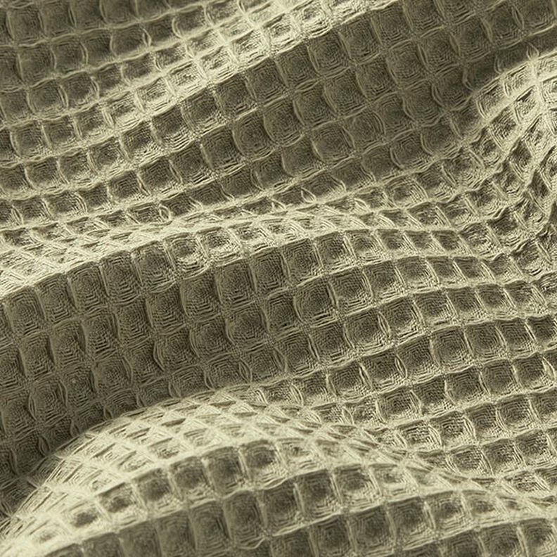 Vaffelpiqué – lys olivengrøn,  image number 2