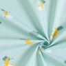 Bomuldspoplin stjernehimmel – lys mint,  thumbnail number 3