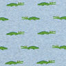 Alpefleece fræk krokodille Melange – lys jeans-blå,  thumbnail number 1