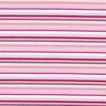 Bomuldsjersey cirkelstriber – syren/pink,  thumbnail number 1