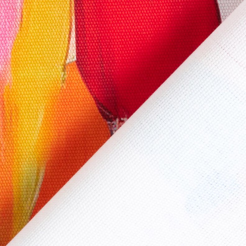 Tasker Panel Canvas Farverige penselpletter – hvid,  image number 5