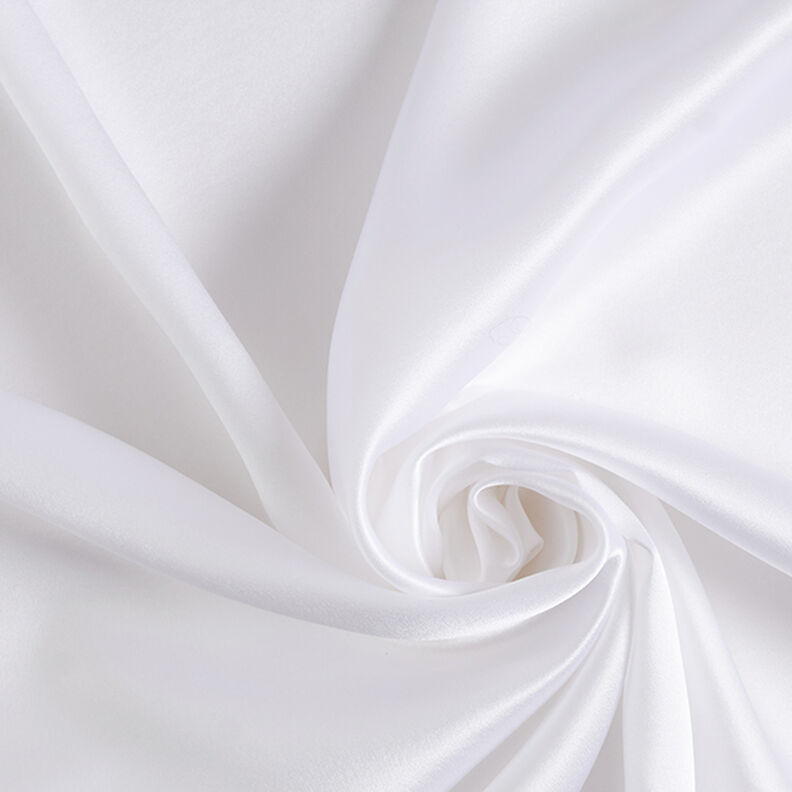 Silkesatin – hvid,  image number 1